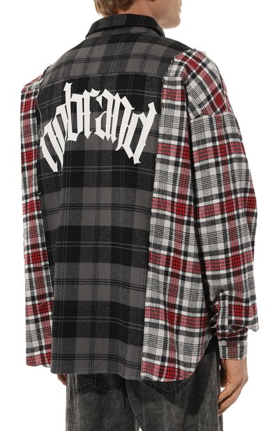 Хлопковая куртка-рубашка DIEGO VENTURINO, арт. D3W4DVCMC-DBLN0B, фото 4