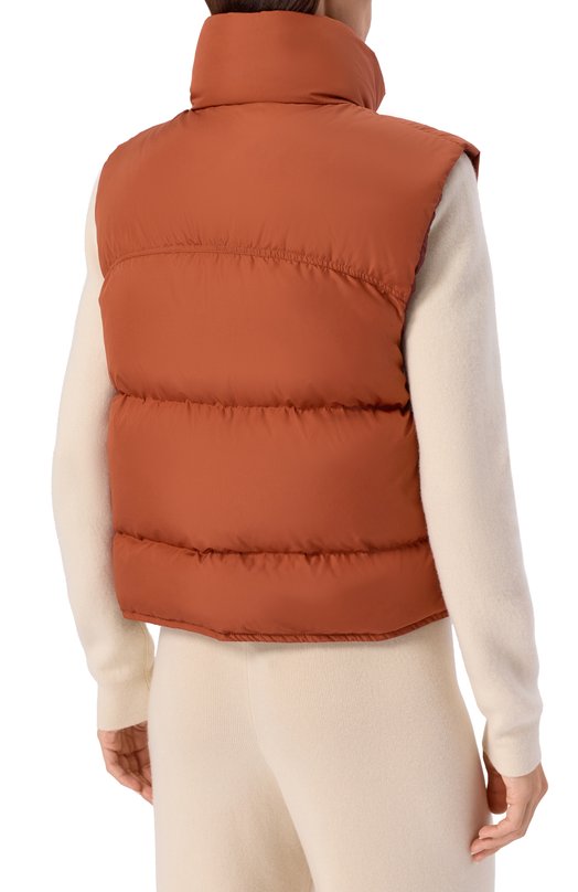 Пуховый жилет Bacon BACPIGIL563 Оранжевый  BACPIGIL563 Фото 4