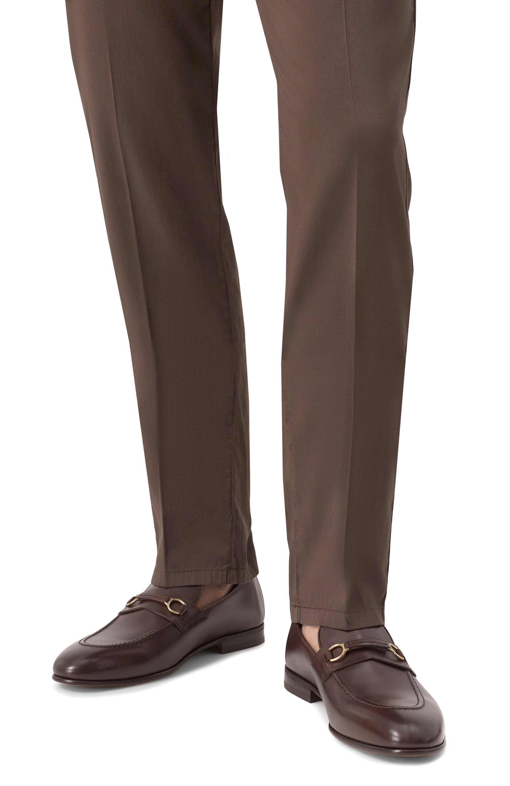 Кожаные лоферы BRUNELLO CUCINELLI, арт. MZUDIPG728, фото 3