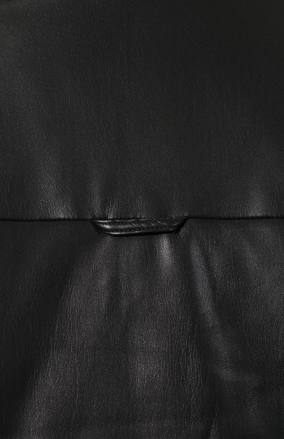 Куртка NANUSHKA черного цвета по цене 94700 руб., арт. HIDE_BLACK_VEGAN LEATHER, фото 5 Куртка NANUSHKA, арт. HIDE_BLACK_VEGAN LEATHER, фото 5