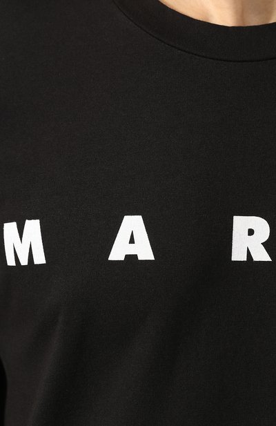 Хлопковая футболка MARNI, арт. HUMU0143P0/S22763, фото 5