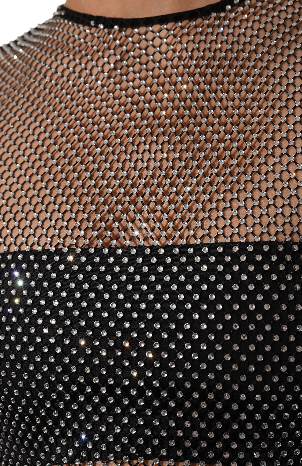 Платье с отделкой стразами GIUSEPPE DI MORABITO, арт. PS23297DR-231, фото 5