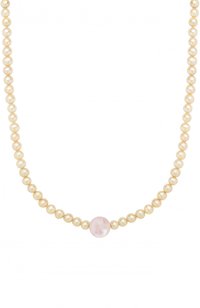 Колье MIMI бесцветного цвета по цене 84700 руб., арт. C22VBGTEZR-90, фото 1 Колье MIMI, арт. C22VBGTEZR-90, фото 1