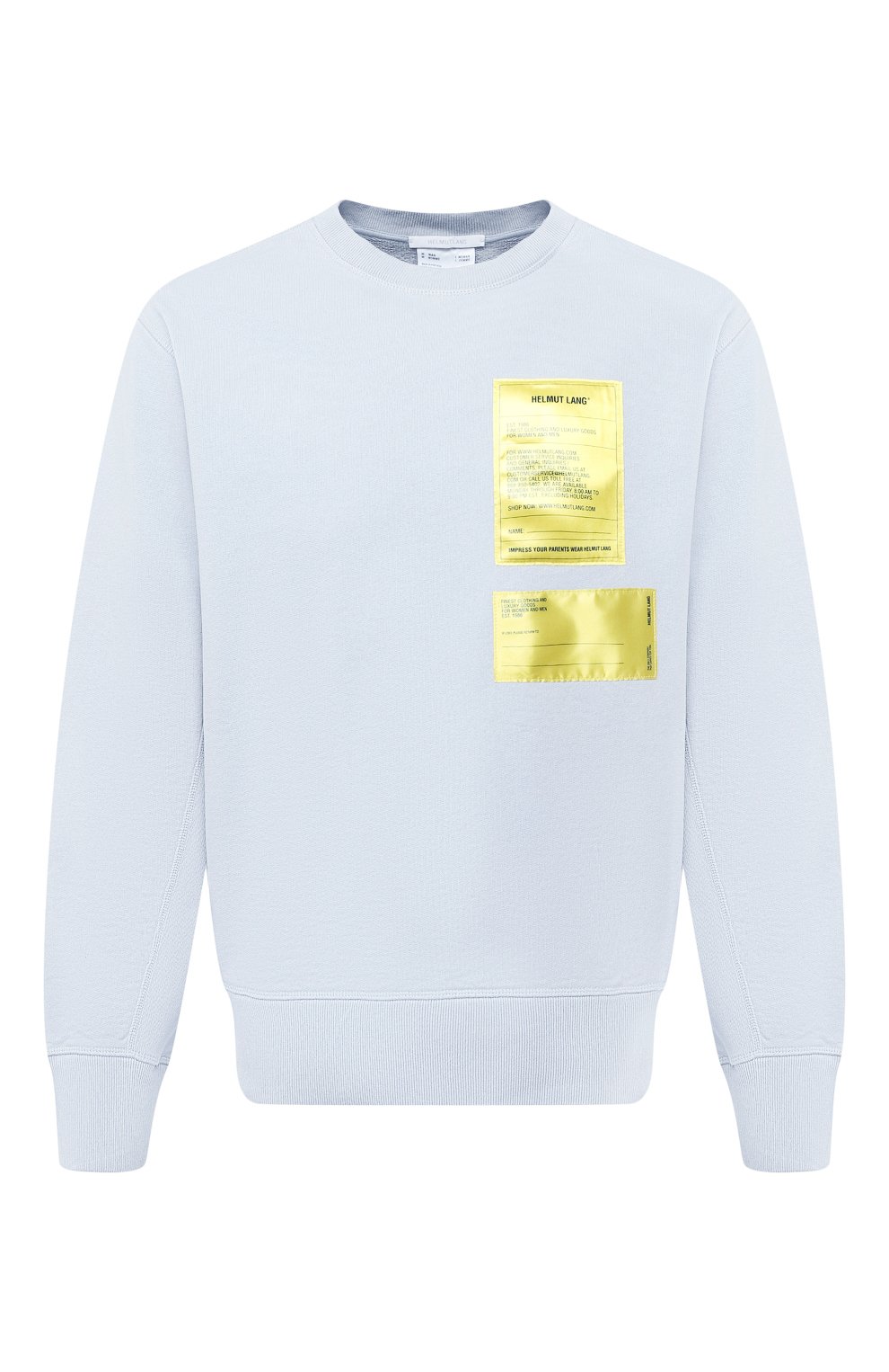 Хлопковый свитшот HELMUT LANG, арт. K04DM507, фото 1