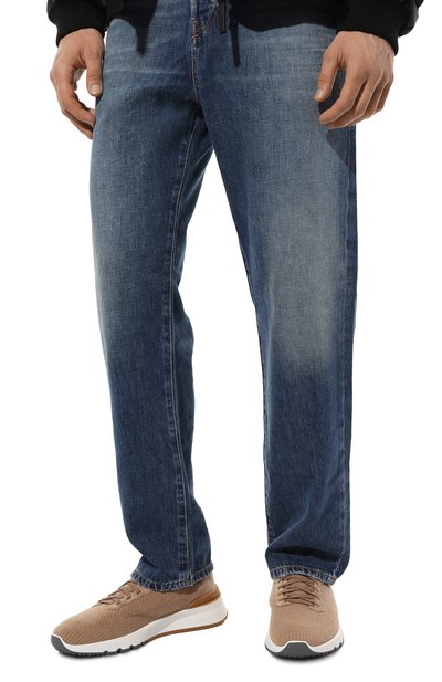 Текстильные кроссовки knit unita BRUNELLO CUCINELLI, арт. MZUWLB2180, фото 3