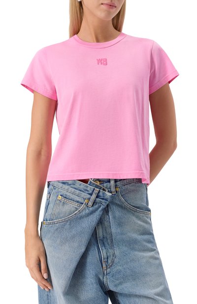 Хлопковая футболка ALEXANDERWANG.T, арт. 4CC3241521, фото 3