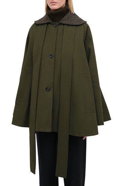 Хлопковое пальто LOEWE, арт. S540330X87, фото 3