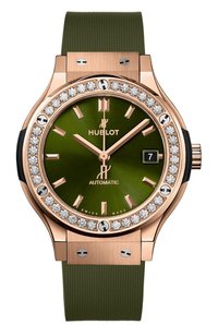Часы king gold green diamonds HUBLOT, арт. 581.OX.8980.RX.1104, фото 1