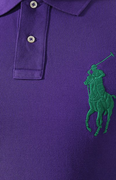 Хлопковое поло POLO RALPH LAUREN, арт. 710692227, фото 5