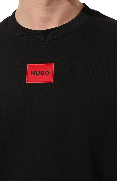Хлопковый свитшот HUGO, арт. 50447964, фото 5