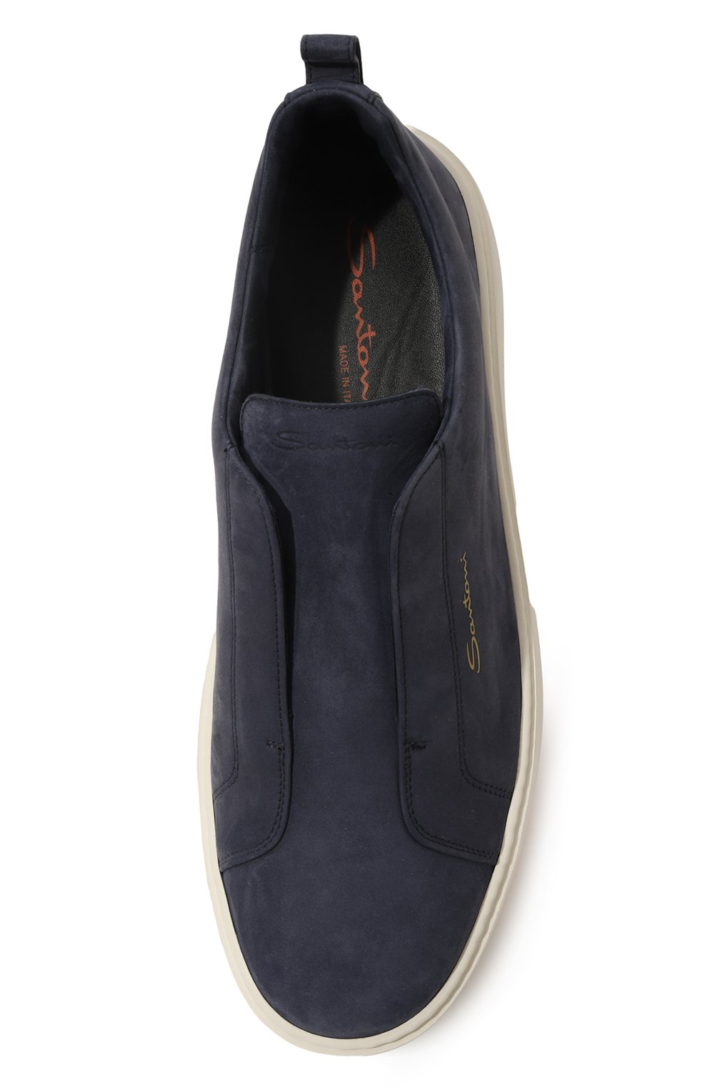 Замшевые кеды cleanic SANTONI, арт. MBCG21995BARTFEA, фото 6