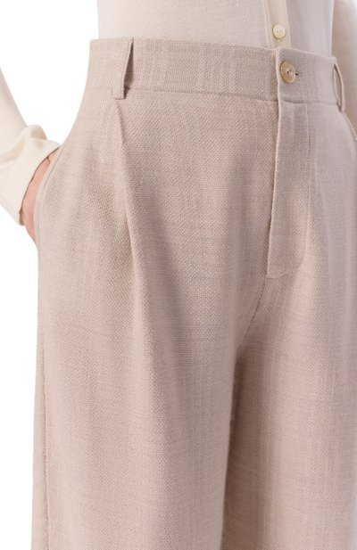 Брюки из кашемира и шелка COLOMBO, арт. MA04894/FF00176, фото 5