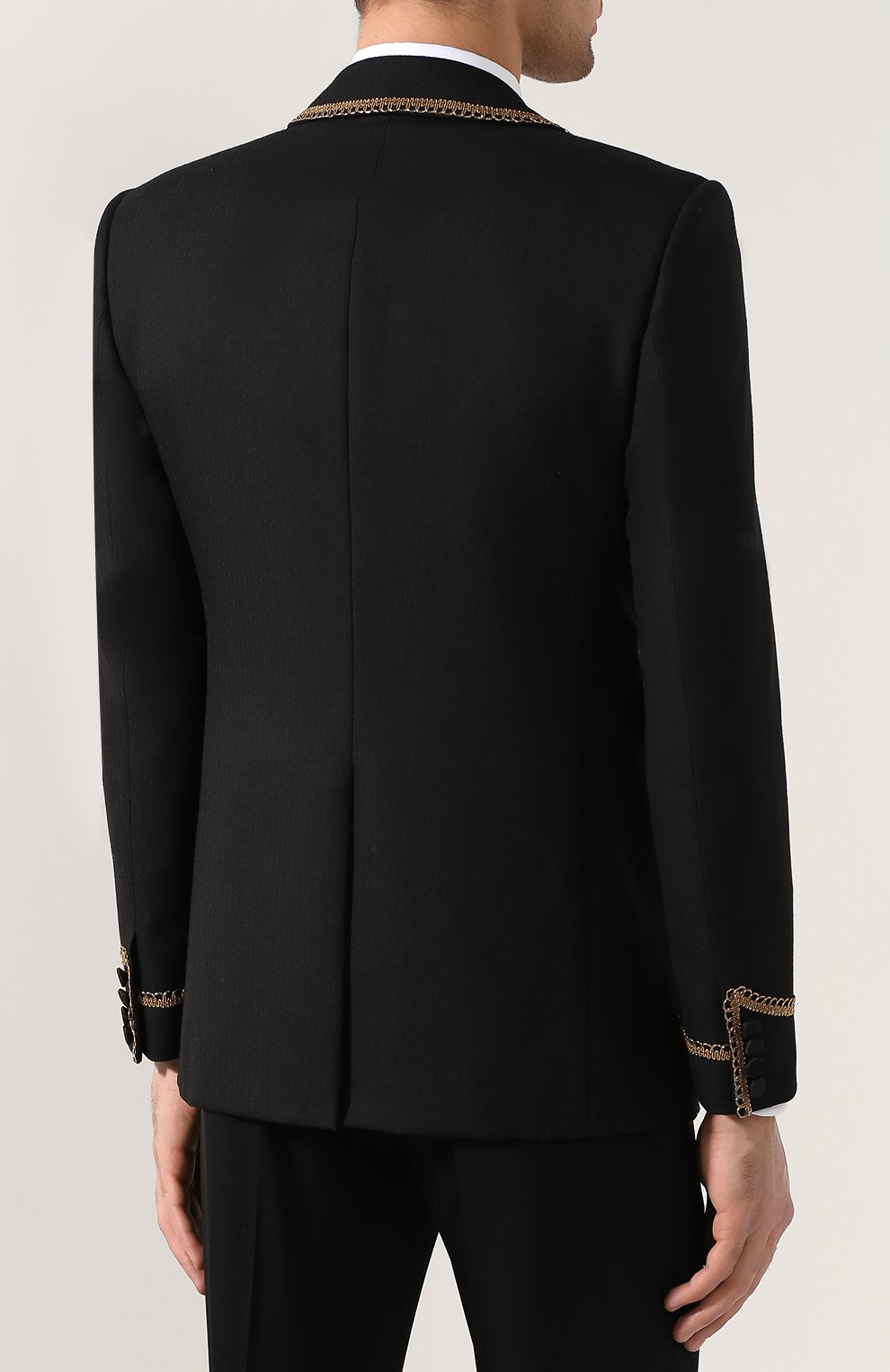 Шерстяной пиджак SAINT LAURENT, арт. 554316/Y519U, фото 4