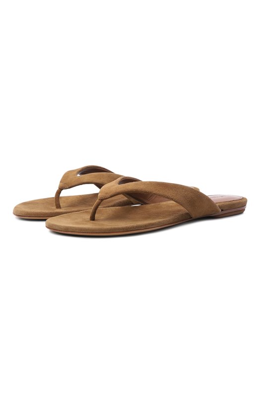 Замшевые шлепанцы Le Monde Beryl FTS-SUE-TAU Коричневый FTS-SUE-TAU