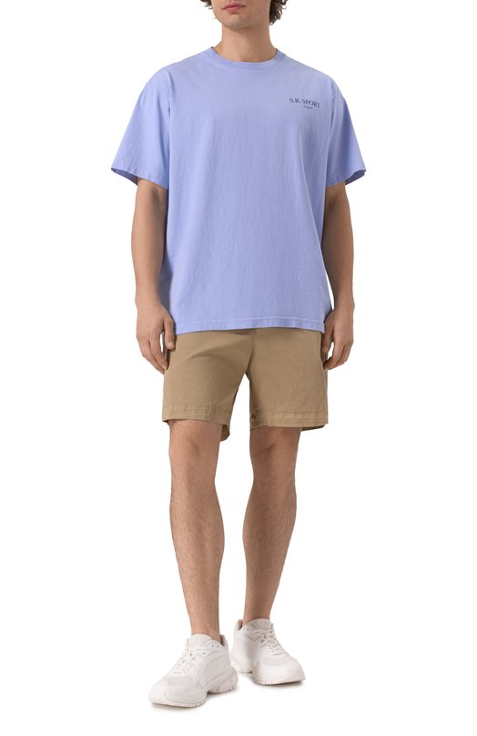 Хлопковые шорты Dsquared2 S78MU0068/S78499 Бежевый  S78MU0068/S78499 Фото 2
