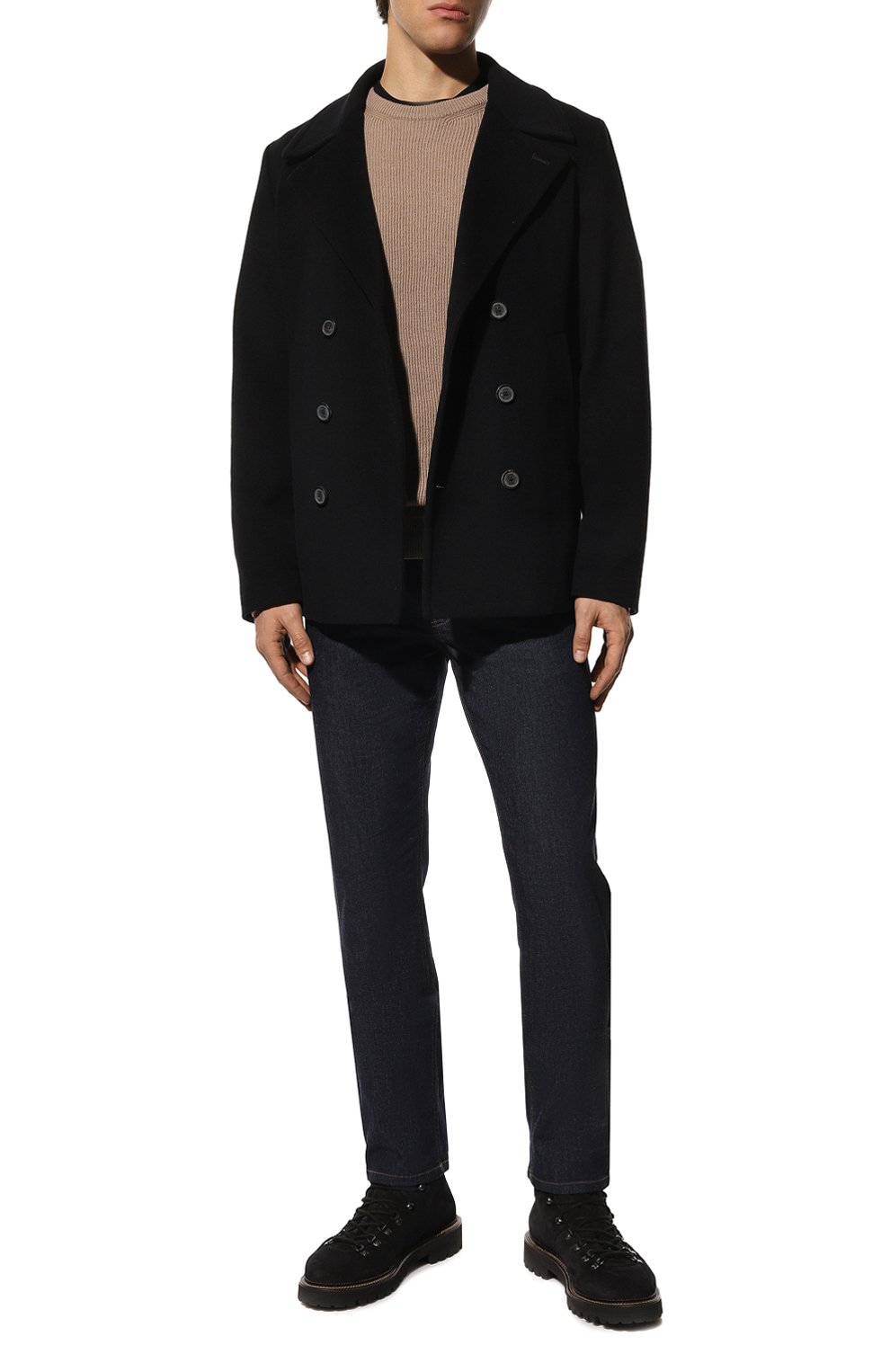 Замшевые ботинки s.moritz MILLE 885, арт. SM0RITZ G0RAIN DEEP NAVY/FUR, фото 2