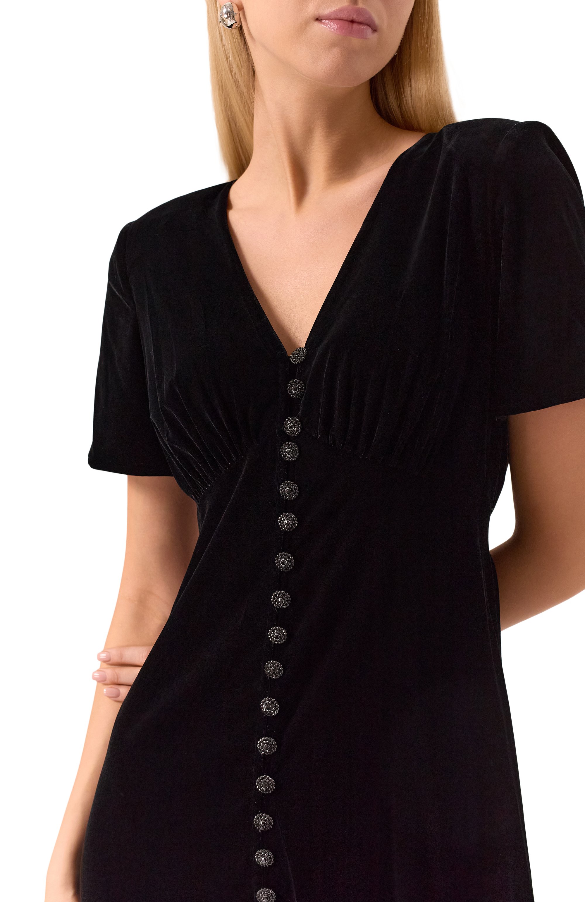 Бархатное платье THE KOOPLES, арт. FR0B27232K, фото 5