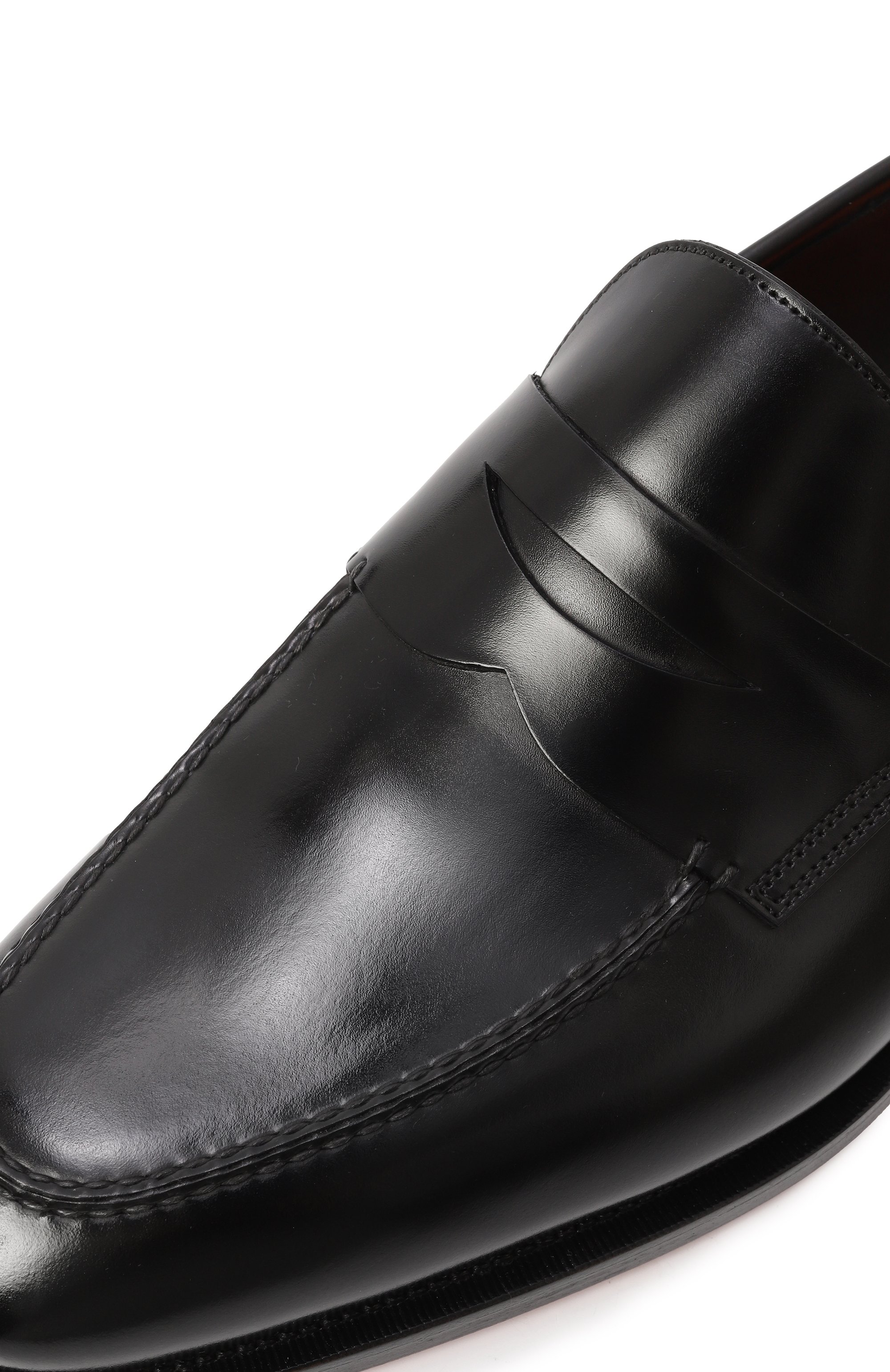 Кожаные пенни-лоферы adrian SANTONI, арт. MCAG18935MC3HVVD, фото 7