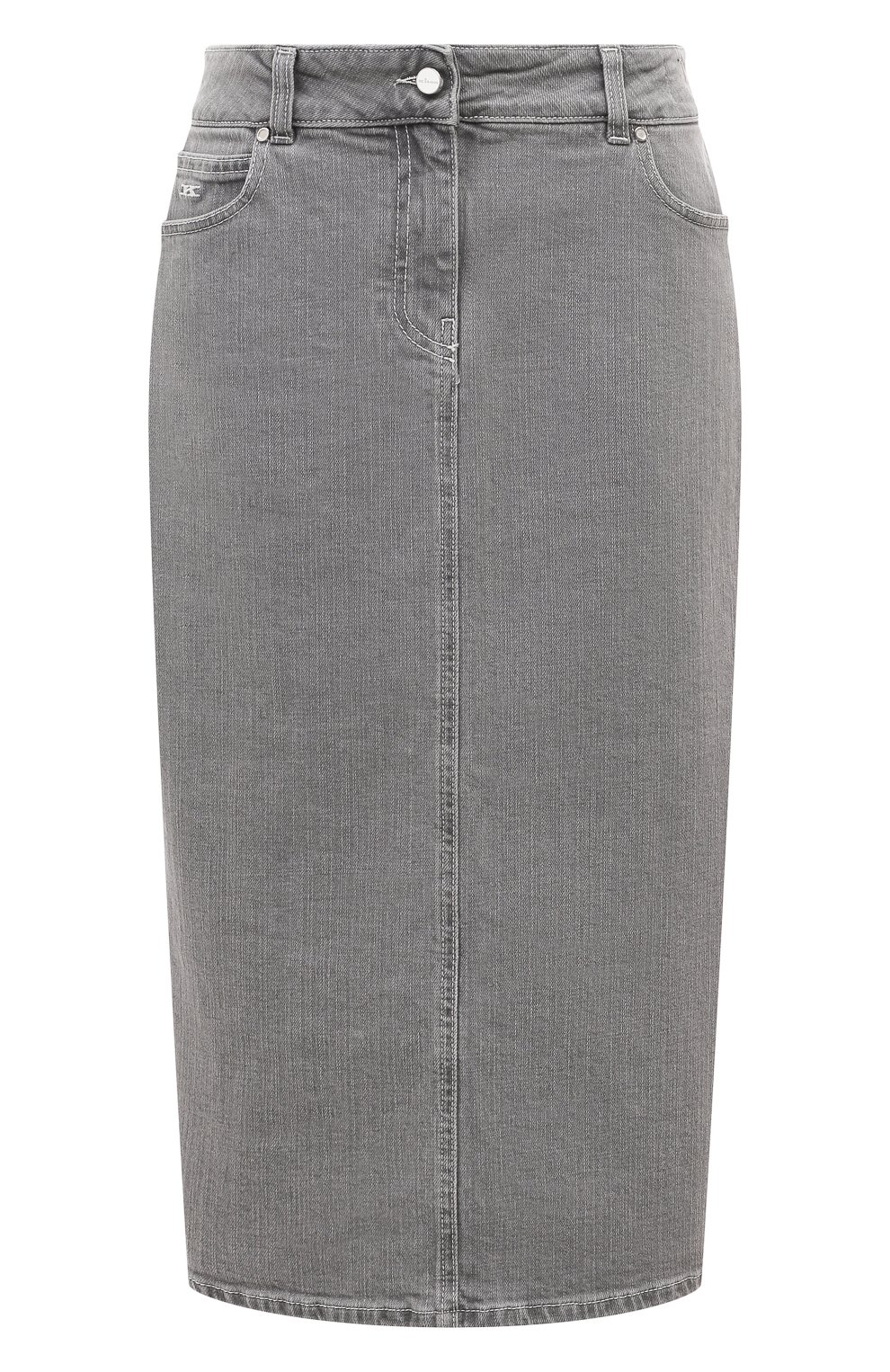 Джинсовая юбка KITON, арт. DJ57201K0900D, фото 1