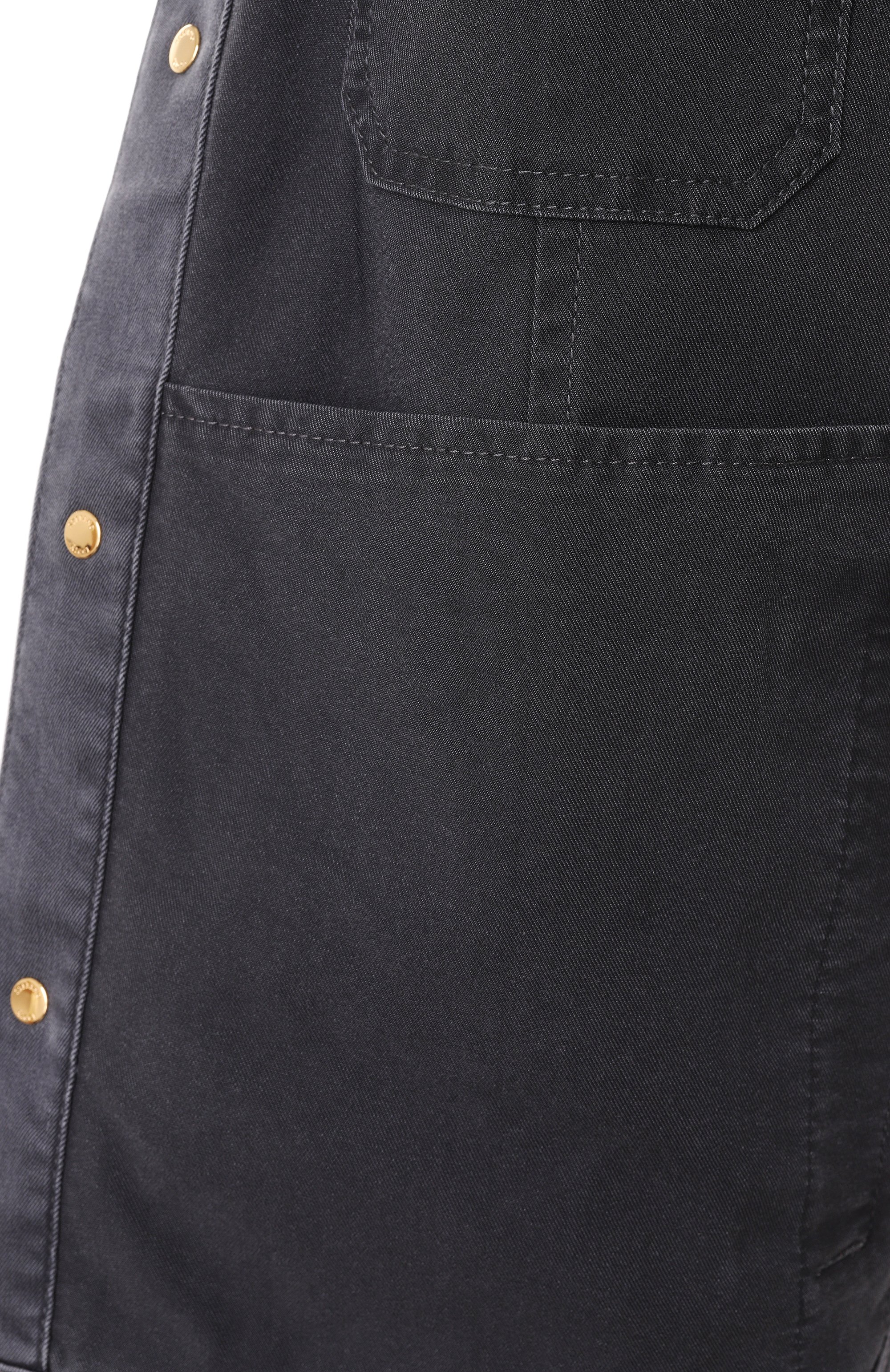 Джинсовая куртка STEFANO RICCI темно-серого цвета по цене 184000 руб., арт. MFJ5102070/T286BK, фото 7 Джинсовая куртка STEFANO RICCI, арт. MFJ5102070/T286BK, фото 7