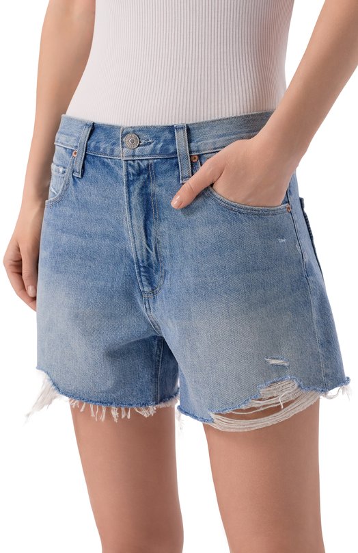 Джинсовые шорты Archie Paige 1F85028-D051_001 Голубой  1F85028-D051_001 Фото 5