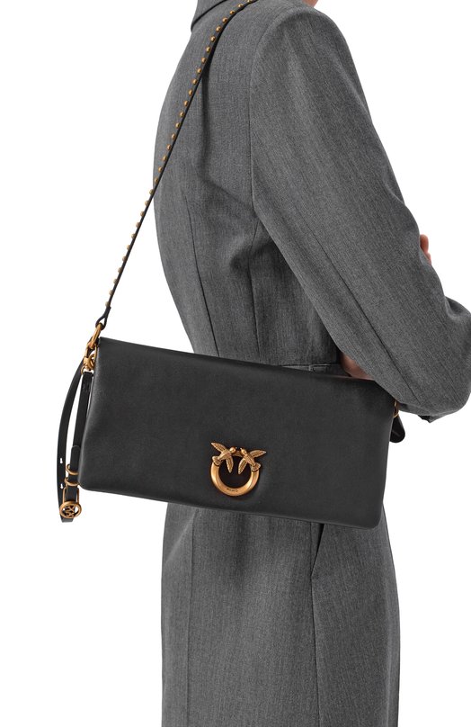 Клатч Love Click Soft medium Pinko 106022/A0Q0 Чёрный  106022/A0Q0 Фото 2