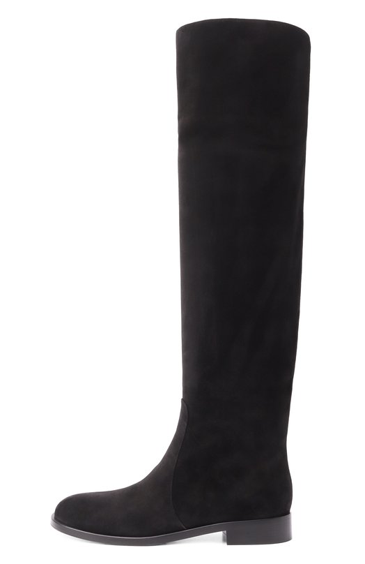 Замшевые ботфорты Gianvito Rossi G80165.20CU0.C45NER0 Чёрный  G80165.20CU0.C45NER0 Фото 4