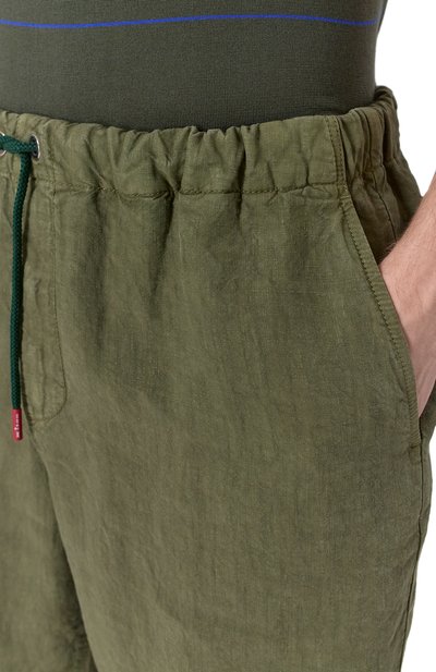 Льняные шорты KITON, арт. UPR004LK0604F08, фото 5