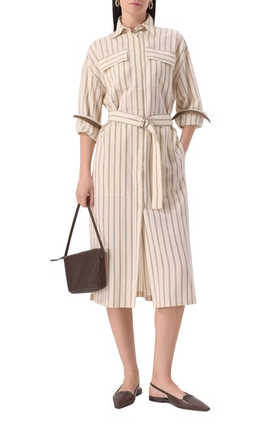 Платье из вискозы BRUNELLO CUCINELLI, арт. MH769AHD61, фото 2