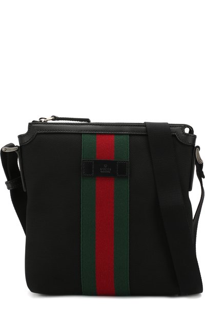 Текстильная сумка-планшет с отделкой web  GUCCI, арт. 471454/KWT7N, фото 5