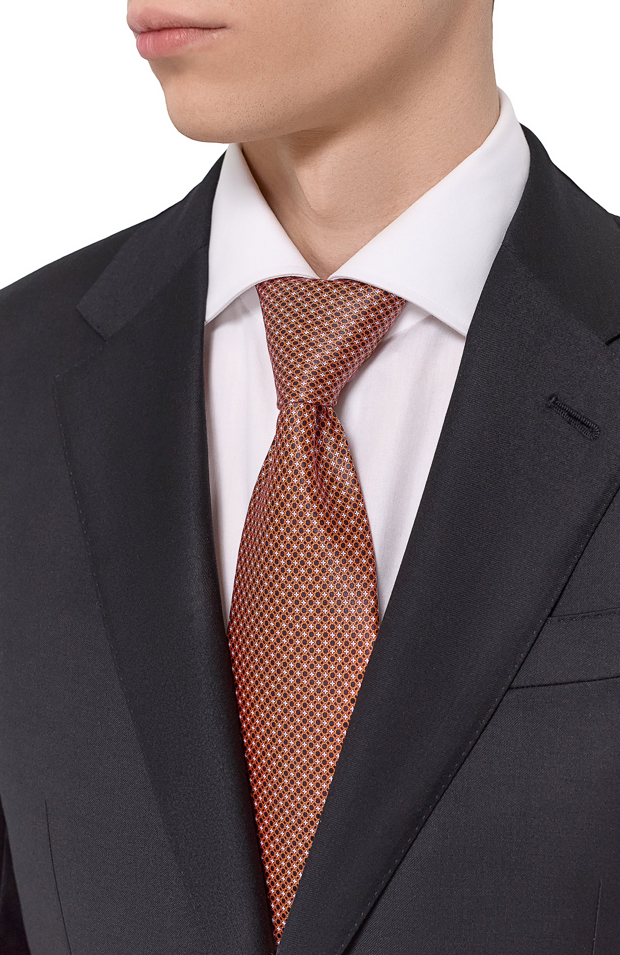 Шелковый галстук STEFANO RICCI, арт. CX/55009, фото 2