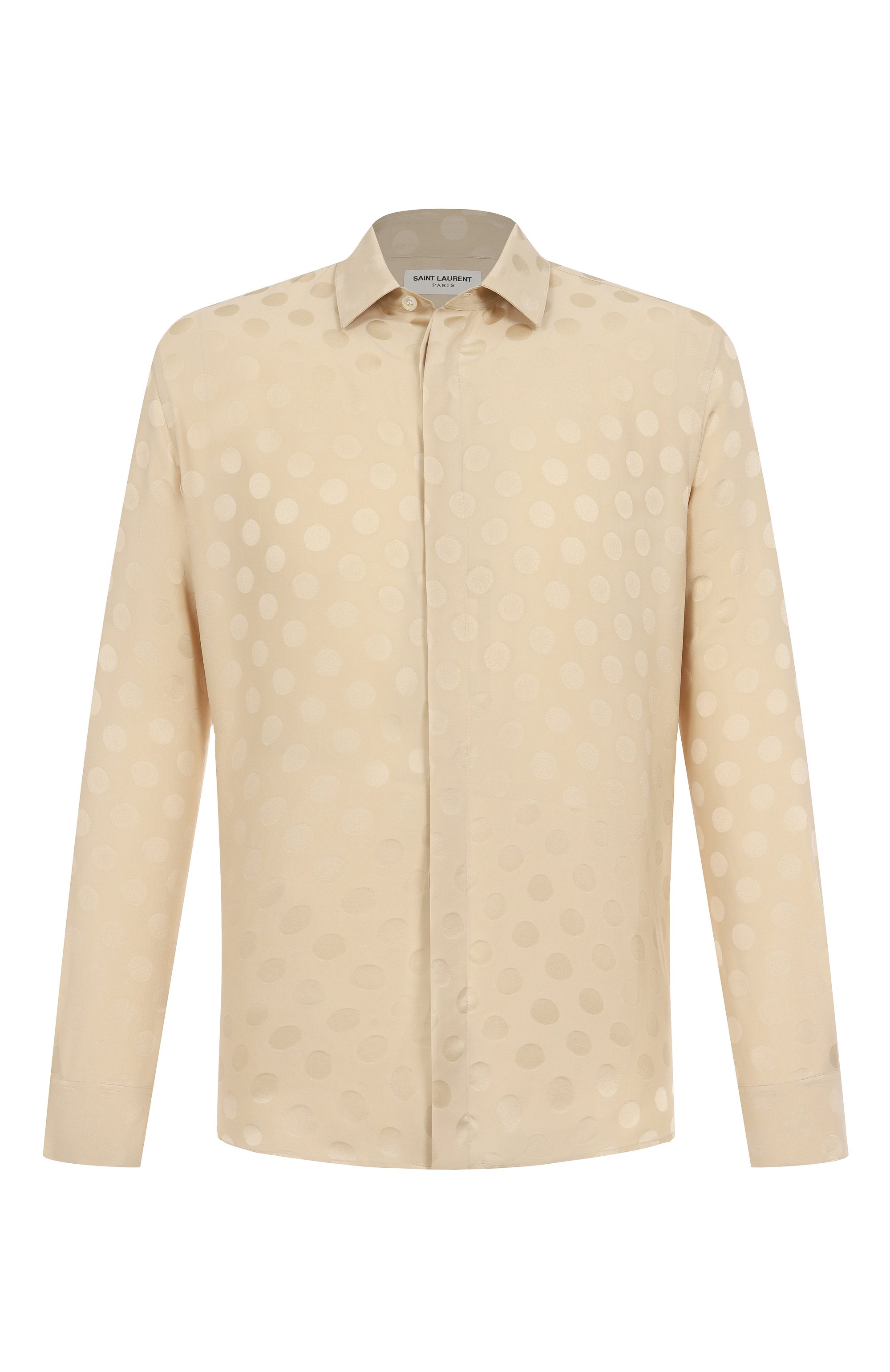 Шелковая рубашка SAINT LAURENT, арт. 646850/Y1I44, фото 1