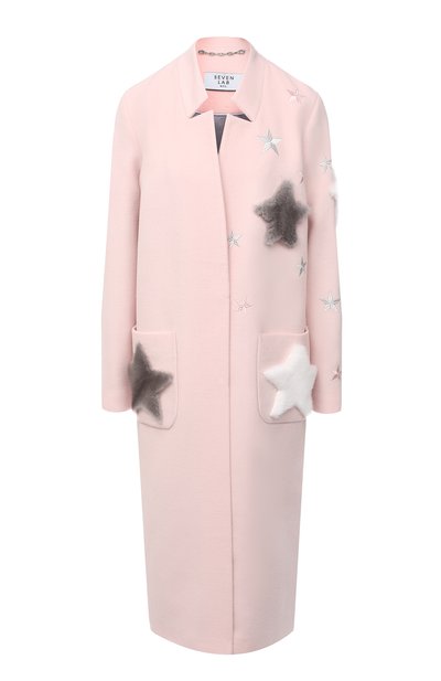 Шерстяное пальто SEVEN LAB, арт. CL20-007/2 pink, фото 1