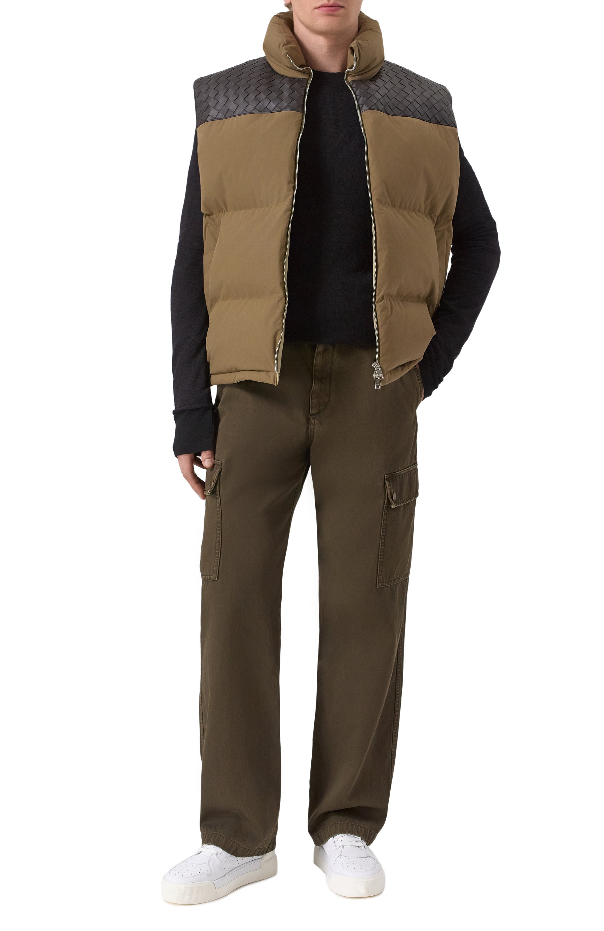 Хлопковые брюки-карго BURBERRY, арт. 8101721, фото 2