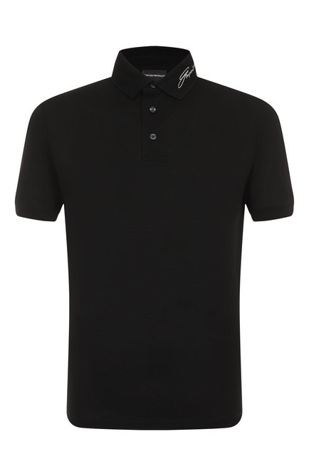Мужское хлопковое поло EMPORIO ARMANI, арт. EM002999/AF12955
