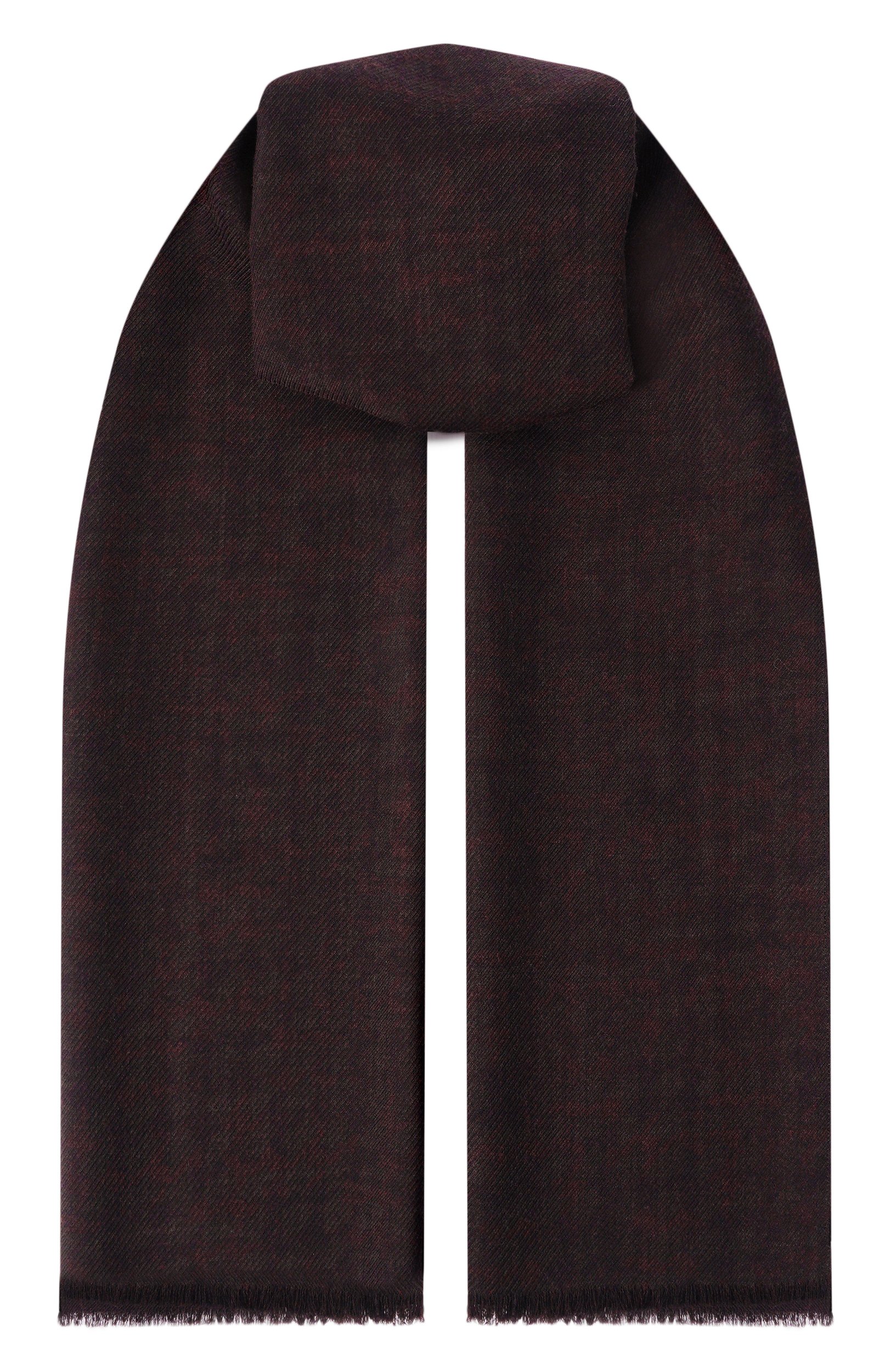 Шерстяной шарф CORNELIANI бордового цвета по цене 43750 руб., арт. 28B384/2A29023, фото 1 Шерстяной шарф CORNELIANI, арт. 28B384/2A29023, фото 1