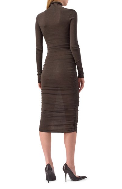 Платье из шерсти и шелка JACOB LEE, арт. WCD2071AW25KI, фото 4