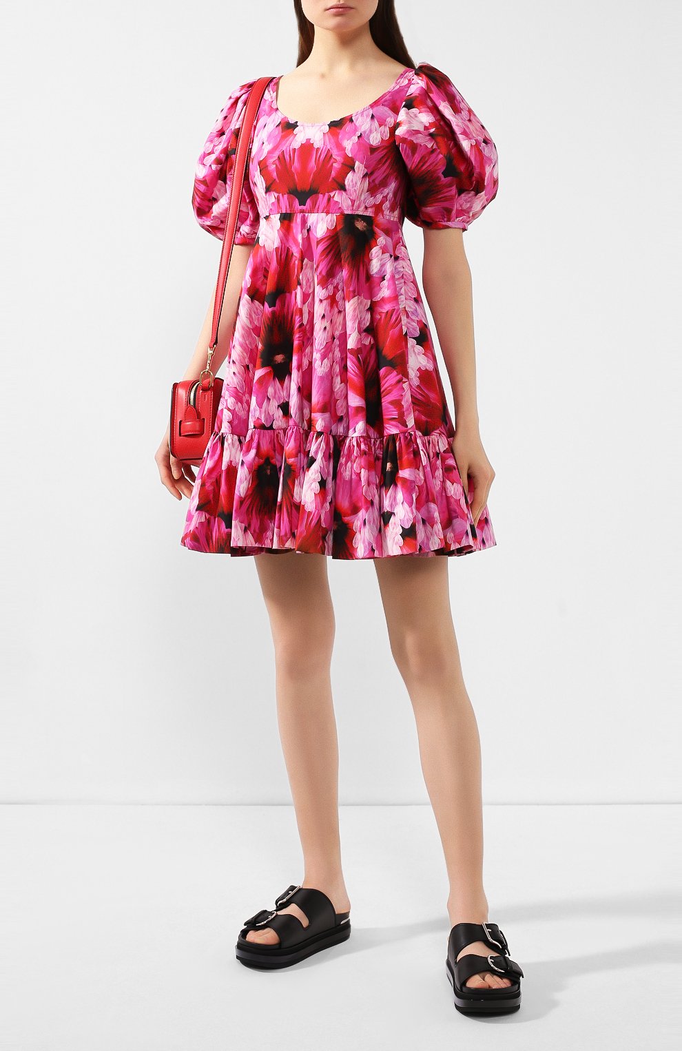 Кожаные шлепанцы ALEXANDER MCQUEEN, арт. 611722/WHXN3, фото 2