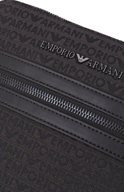 Сумка EMPORIO ARMANI темно-серого цвета по цене 30850 руб., арт. EM001780/AF13823, фото 3 Сумка EMPORIO ARMANI, арт. EM001780/AF13823, фото 3