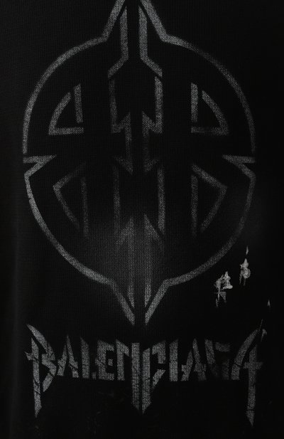Хлопковый свитшот BALENCIAGA, арт. 793662/T3324, фото 5