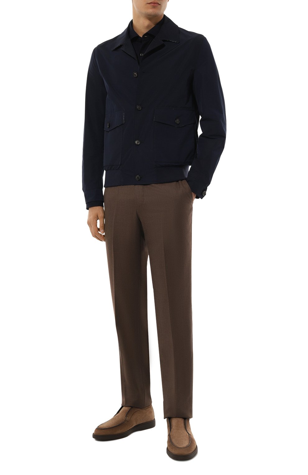 Замшевые ботинки detroit SANTONI, арт. MGDG17823DKTAETG, фото 2