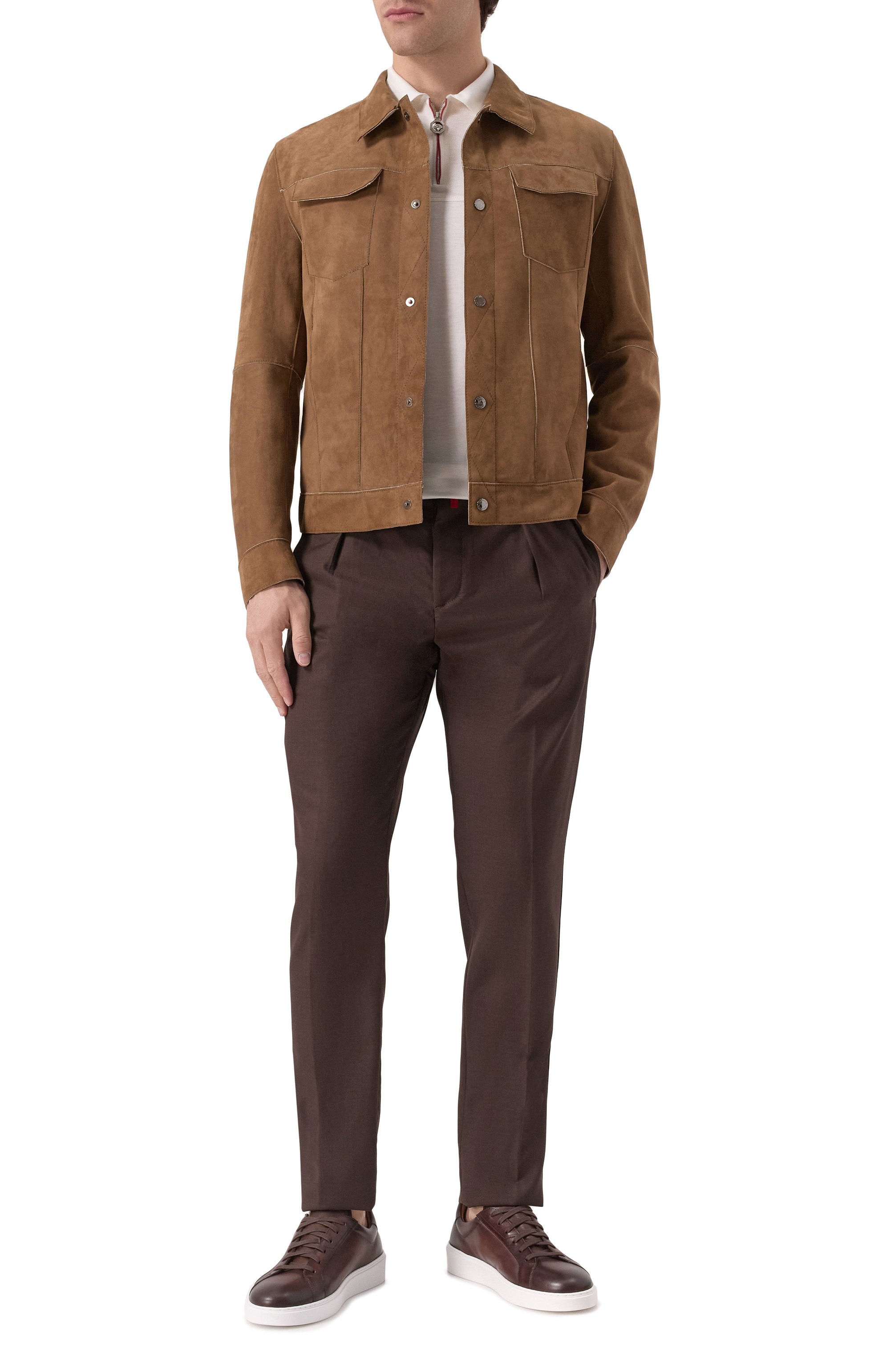 Кожаные кеды rio MAGNANNI, арт. 24720/B0WEI, фото 2