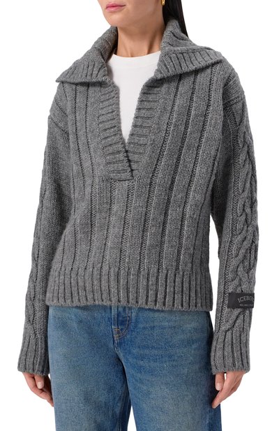 Шерстяной свитер ICEBERG, арт. A010/7112, фото 3