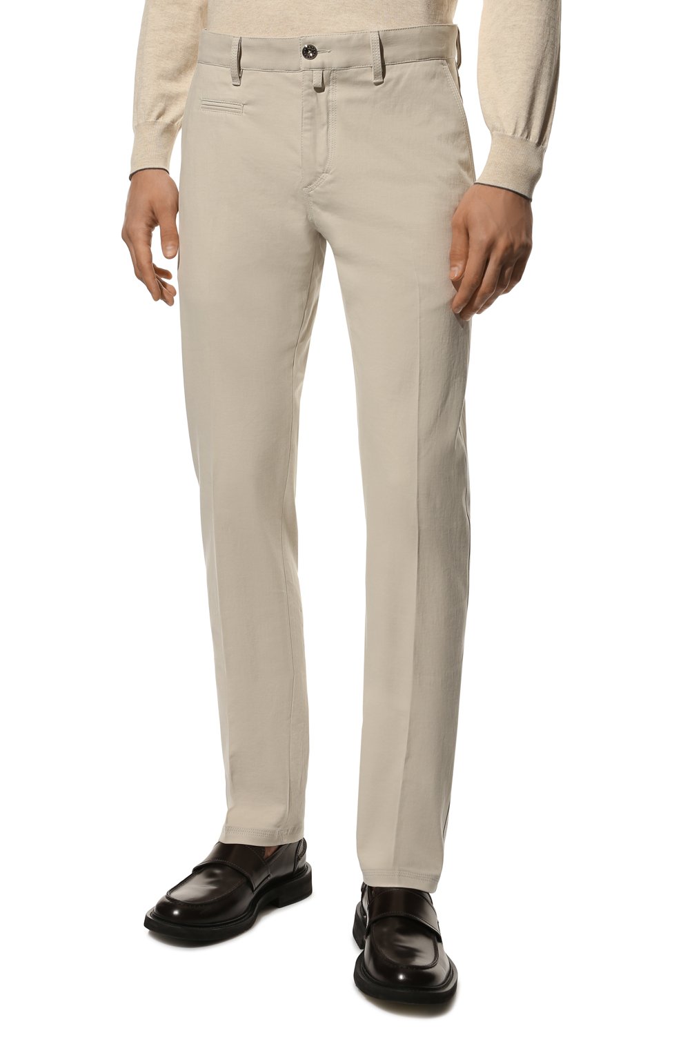 Брюки из хлопка и шерсти STEFANO RICCI, арт. MBT2300010/CF16, фото 3