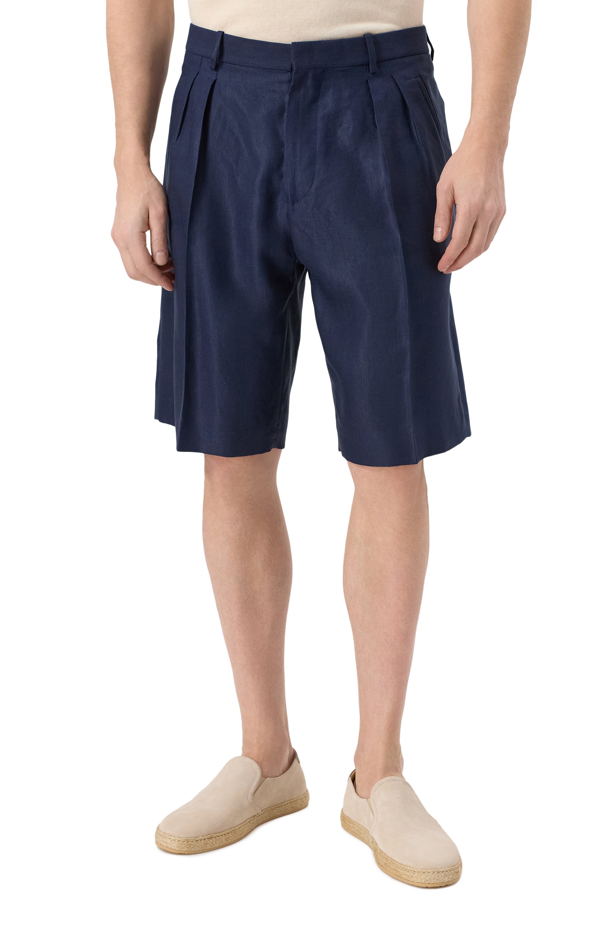 Шорты изо льна и шелка MVST, арт. 25E/X1P/0/D011/5546, фото 3