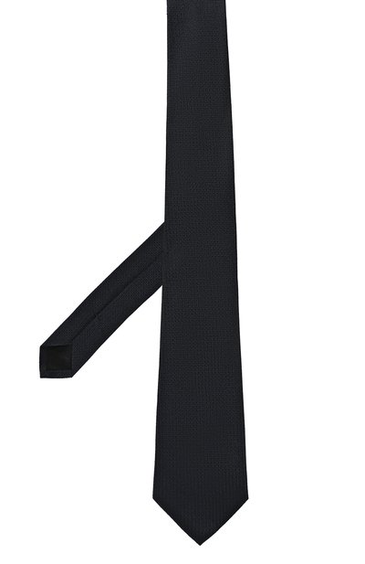 Шелковый галстук LANVIN темно-синего цвета по цене 14100 руб., арт. 6L8150/J5942, фото 3 Шелковый галстук LANVIN, арт. 6L8150/J5942, фото 3