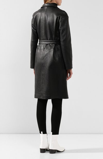 Кожаный плащ MASLOV, арт. SM213, фото 4