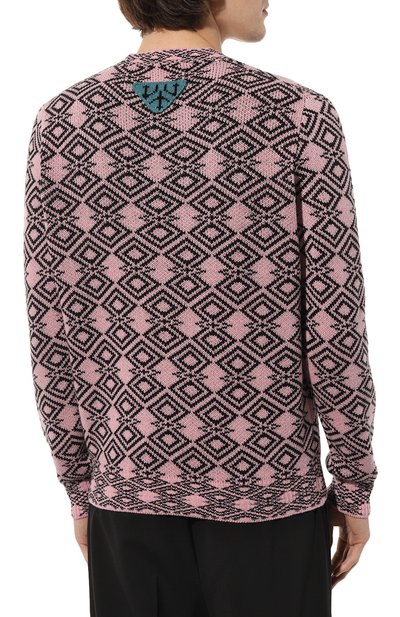 Свитер из шерсти и кашемира PRADA, арт. UMB258-1ZJX-F014C-212, фото 4
