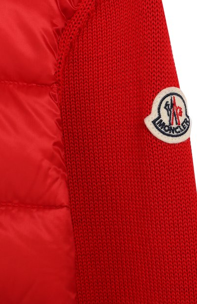Хлопковый бомбер с утеплителем MONCLER, арт. F1-954-9B500-20-C9026/12-14A, фото 3