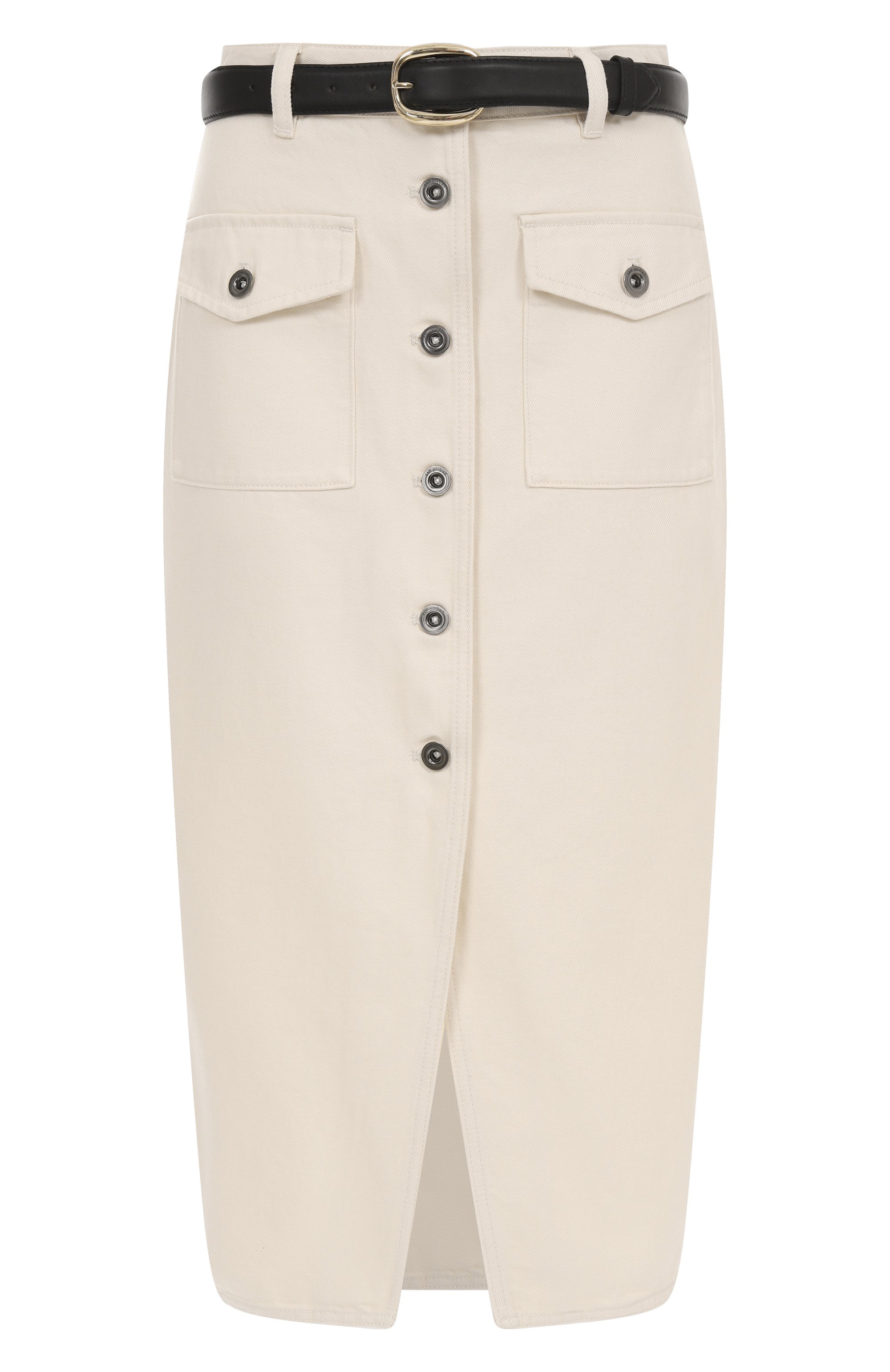 Джинсовая юбка SELF-PORTRAIT, арт. SS25812MSKC, фото 1